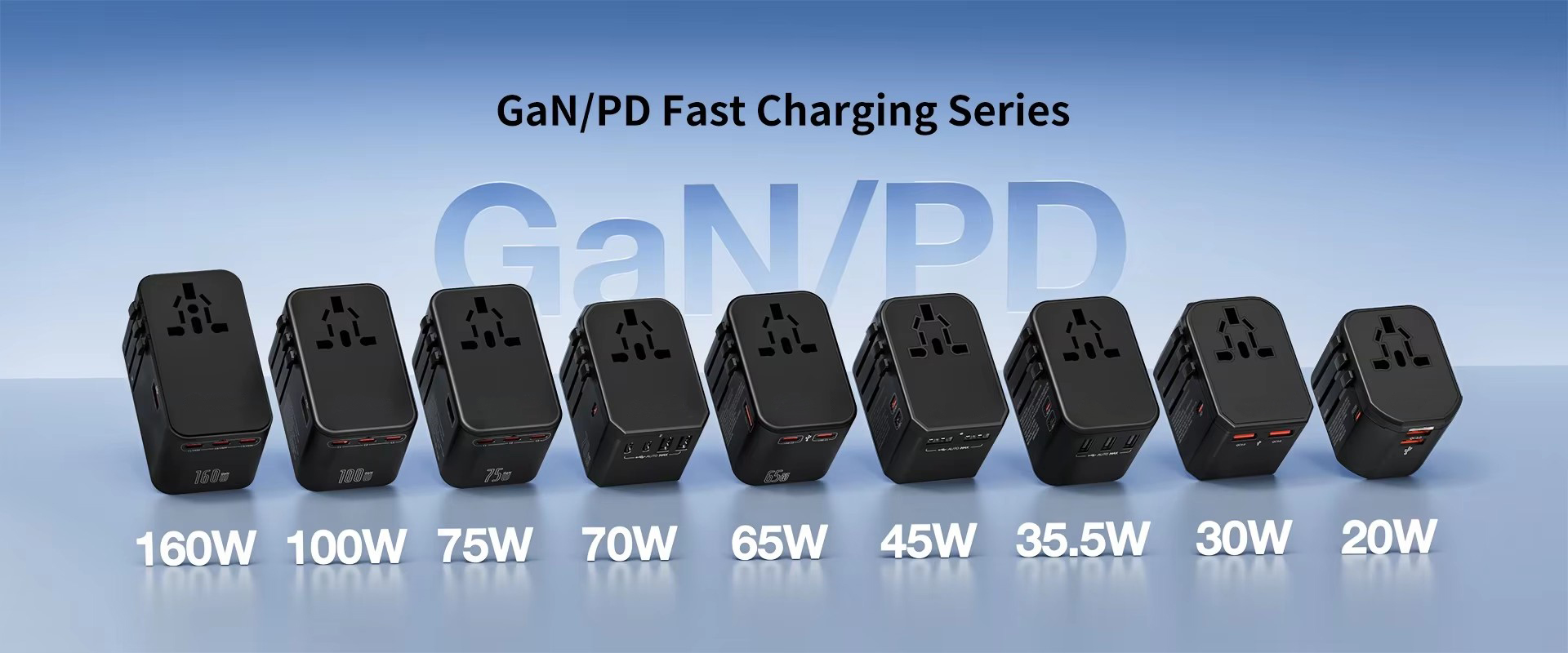 AU EU UK US Plug Power Adapter