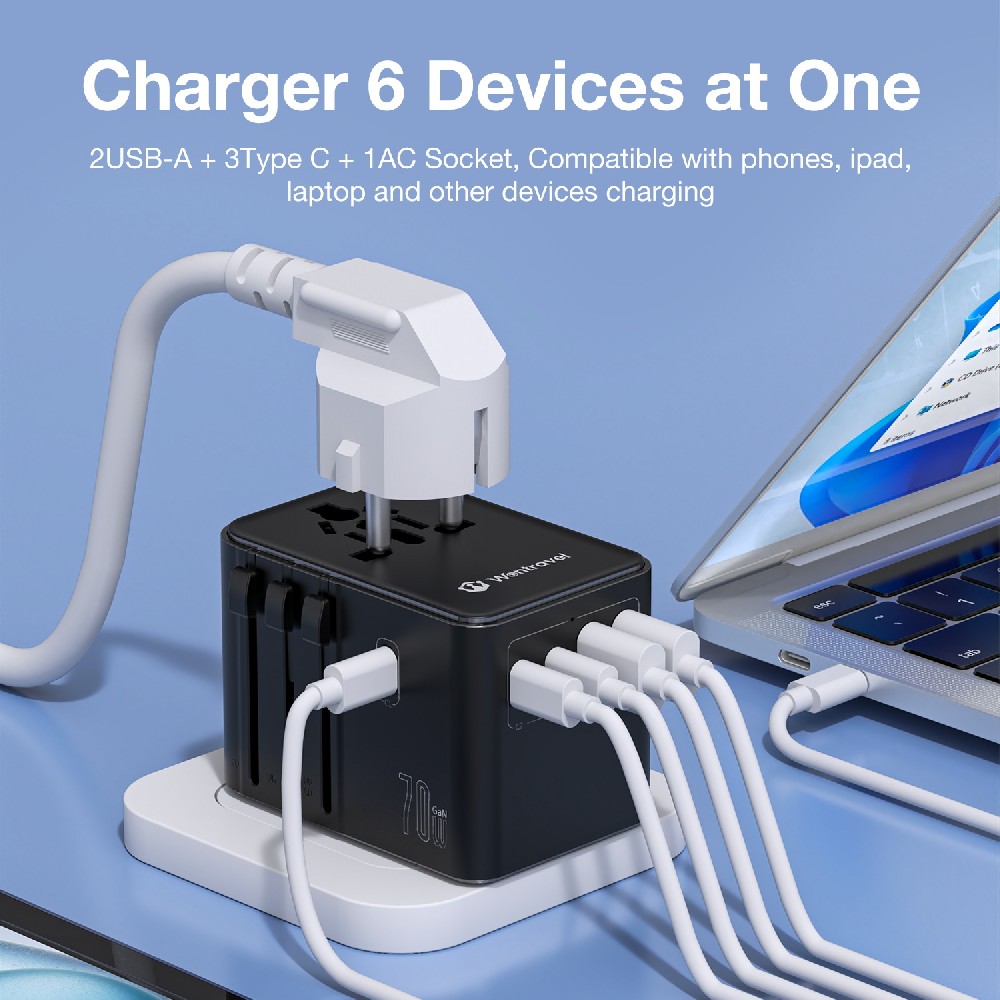 Multifunctional Travel Adaptor
