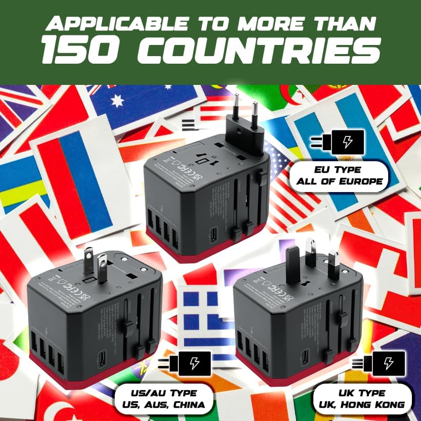 Travel plug converter