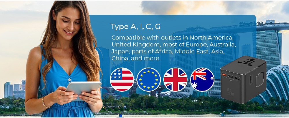 American to UK Plug Adapter