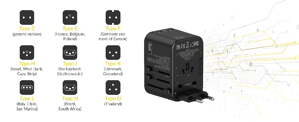 Universal Travel Plug Adapter
