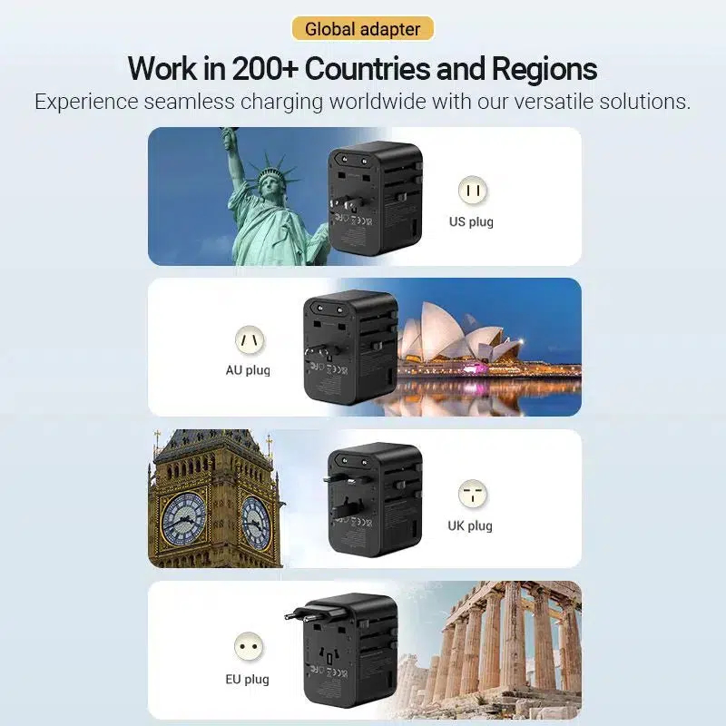 Top Travel Plug Adapter for South Korea