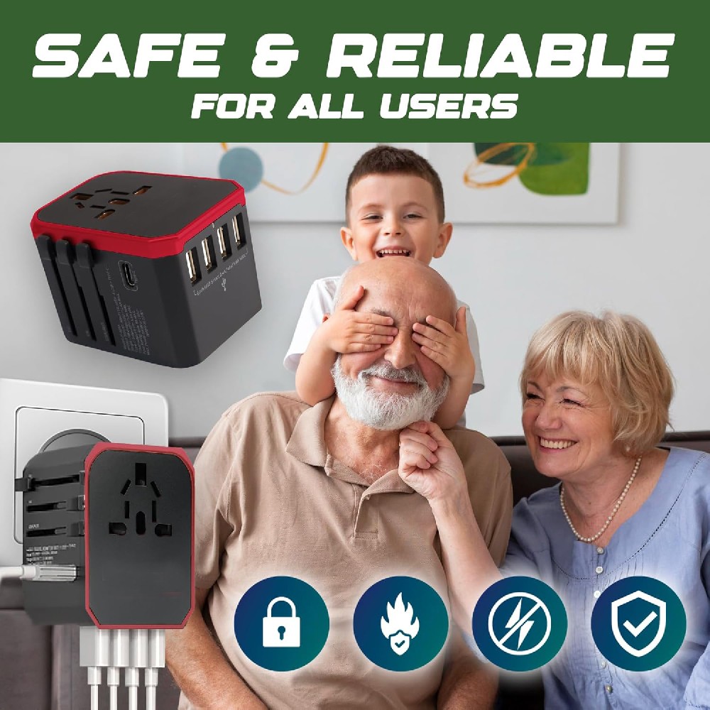 Portable Travel Power Adapter