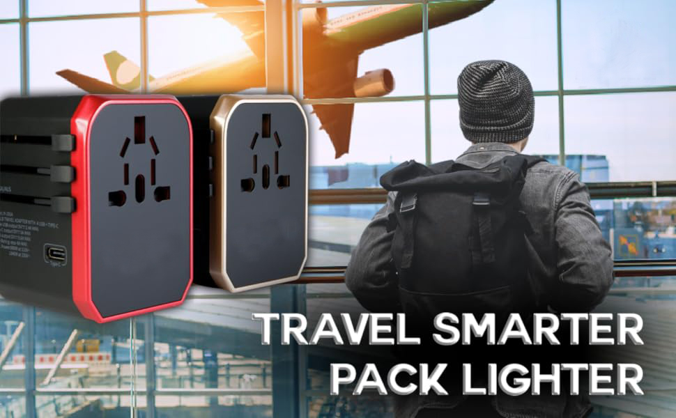User-Friendly Travel Plug Adapter