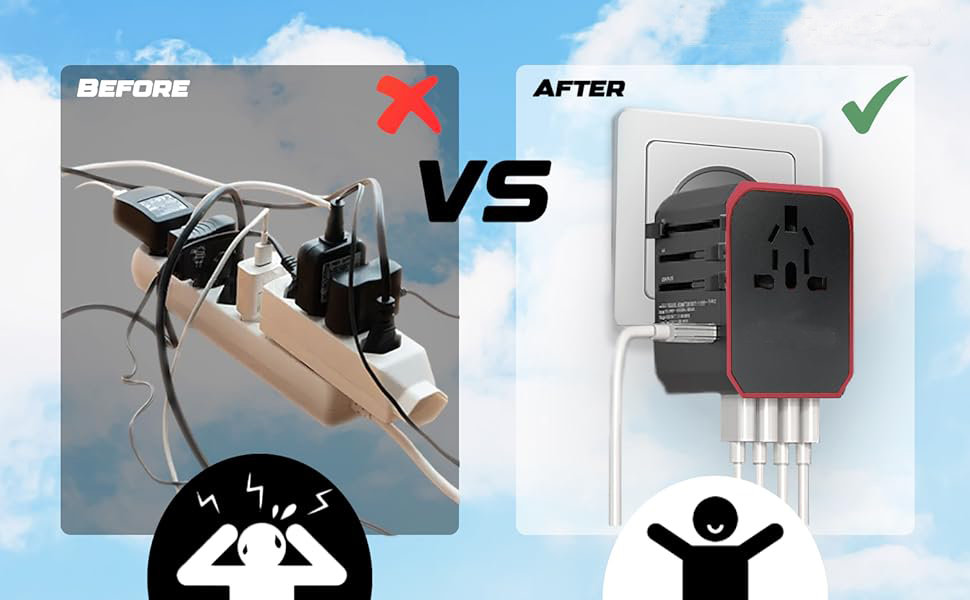 Premium Travel Power Adapter