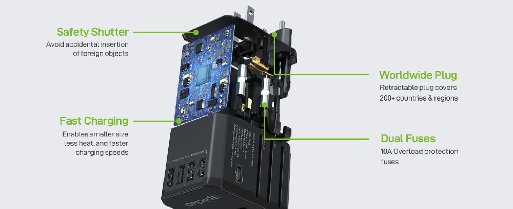 Dependable Universal Plug Adapter